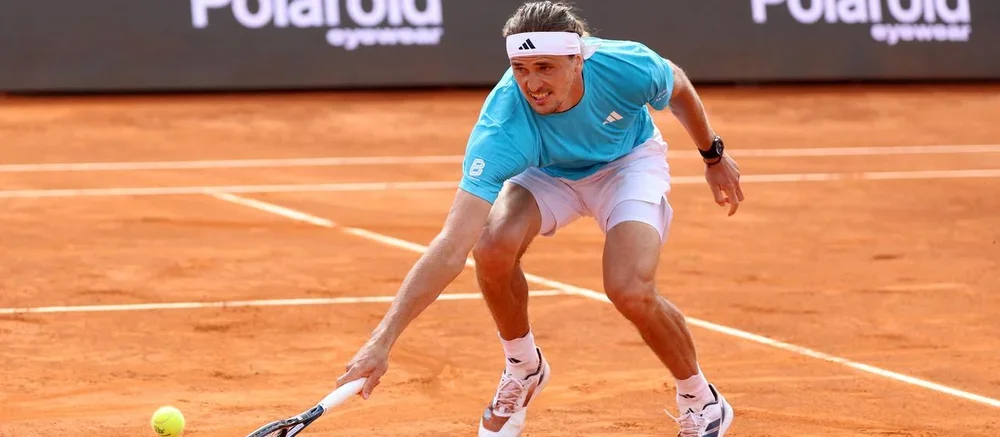 Alexander Zverev im Achtelfinale des ATP-Masters in Rom