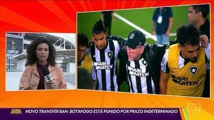 Novo Transfer Ban: Botafogo está punido por prazo indeterminado